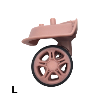 Double replacement wheels FHW607B for 4-wheeled hardside luggages, suitable for Delsey Turenne