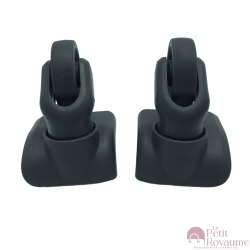 Single replacement wheels D056 for 4-wheeled softside luggages, suitable for many brands such as Samsonite