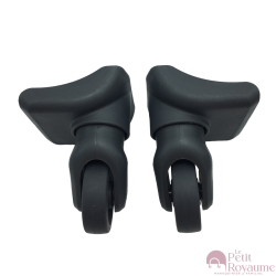 Single replacement wheels D056 for 4-wheeled softside luggages, suitable for many brands such as Samsonite