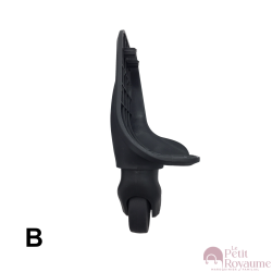 Single replacement wheels D056 for 4-wheeled softside luggages, suitable for many brands such as Samsonite