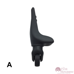 Single replacement wheels D056 for 4-wheeled softside luggages, suitable for many brands such as Samsonite