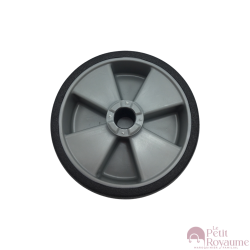 Single replacement wheels 129.004 for 2-wheeled softside and hardside luggages, suitable for many brands