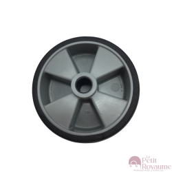 Single replacement wheels 129.004 for 2-wheeled softside and hardside luggages, suitable for many brands