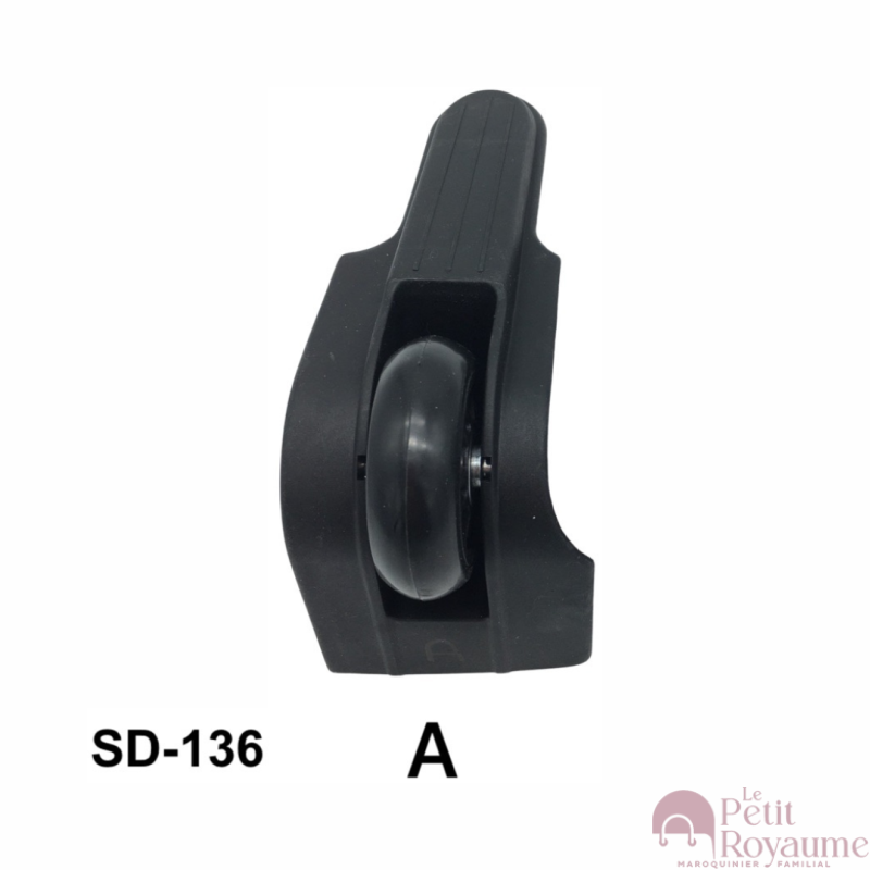 Single replacement wheels SD-136 for 2-wheeled softside luggages, suitable for many brands such as Samsonite, Delsey