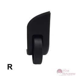 Single replacement wheels FHW208A for 2-wheeled softside luggages or duffel bags, suitable for many brands such as Samsonite