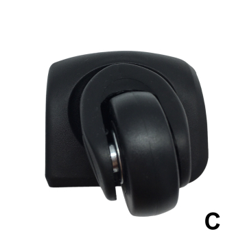 Single replacement wheels 8066/D-247 for 4-wheeled softside luggages, suitable for many brands such as Lys and David Jones