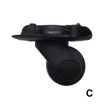 Single replacement wheels 8066/D-247 for 4-wheeled softside luggages, suitable for many brands such as Lys and David Jones