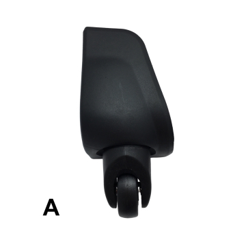 Single replacement wheels 8066/D-247 for 4-wheeled softside luggages, suitable for many brands such as Lys and David Jones