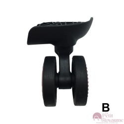 Double replacement wheels D541 diameter 5,5 cm, suitable for American Tourister Modern Dream Cabine