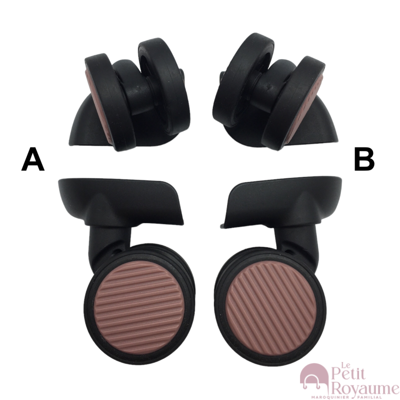 Double replacement wheels D541 diameter 5,5 cm, suitable for American Tourister Modern Dream Cabine
