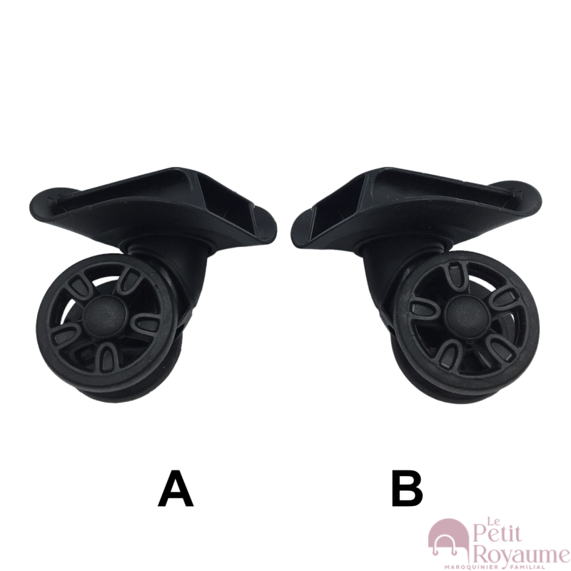 Double replacement wheels HL-040gs for 4-wheeled hardside luggages, suitable for American Tourister Sunside 69cm, 75cm, 81cm