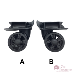 Double replacement wheels HL-040gs for 4-wheeled hardside luggages, suitable for American Tourister Sunside 69cm, 75cm, 81cm