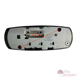 TSA 21137 Lock to fix on softside or hardside luggages, suitable for luggages brands such as Samsonite, Delsey and many others