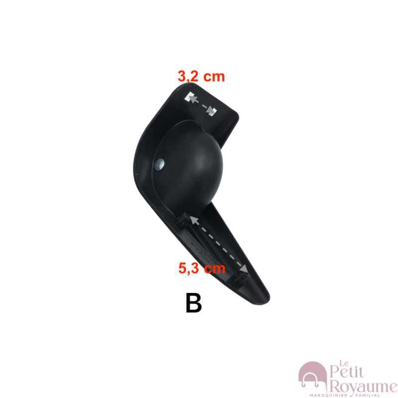 Single replacement wheels W087 for 2-wheeled softside luggages or duffel bags, suitable for many brands such as Samsonite