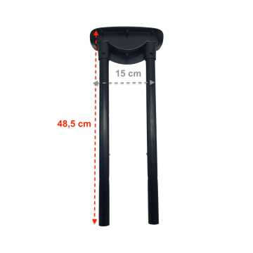 Lugagge Telescopic Handle (48,5cmx15cm) suitable for Amercain Tourister Pasadena Cabine