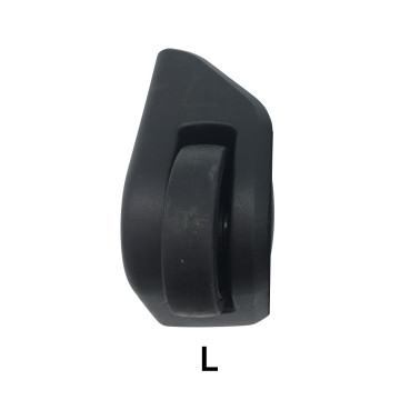 Single replacement wheels HR U052 HPW35200 or D344 for 2-wheeled softside luggages or duffel bags