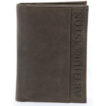 Portefeuille Arthur & Aston en cuir de vachette 1438-800