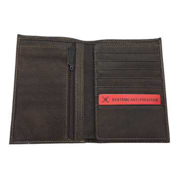 Portefeuille Arthur & Aston en cuir de vachette 2158-805