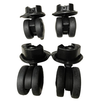 Double replacement wheels 23-27 for 4-wheeled hardside luggages, suitable for Samsonite Optic