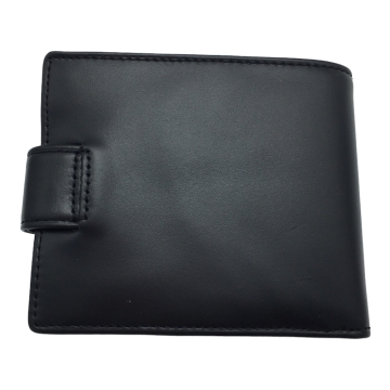 Italian leather wallet with snap Lancaster 128-11