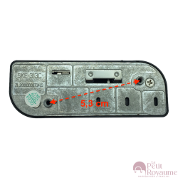 TSA Lock SKE-313C to fix on softside or hardside luggages, suitable for luggages brands