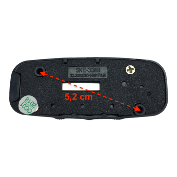 Serrure à code TSA SKE-331B à poser sur les valises toiles ou rigides, compatibles avec valises Samsonite, Delsey