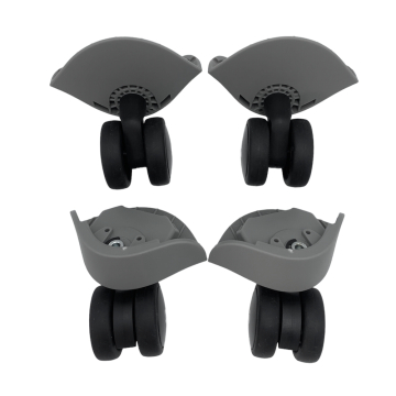 Roulettes doubles SCU JY108S ou FHW517 pour valises rigides à 4 roues, compatibles Samsonite S'cure Cabine