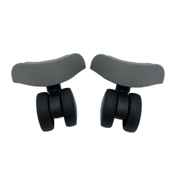 Double replacement wheels JY108S or FHW517 for 4-wheeled hardside luggages, suitable for Samsonite S'cure Cabin