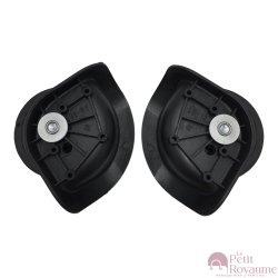 Single replacement wheels JL-01 (AT) for 2-wheeled hardside luggages, suitable for Samsonite ,Delsey...