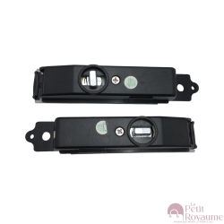 A set of 2 recessed lock TSA SKG 905 for hardside luggages