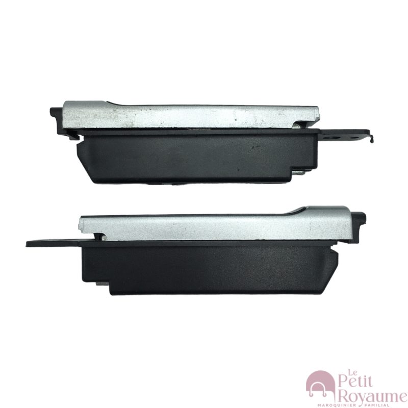 Lot de 2 clips de serrures 20153025 encastrées pour valises rigides, compatibles avec valises