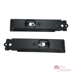 A set of 2 recessed lock B35 for hardside luggages