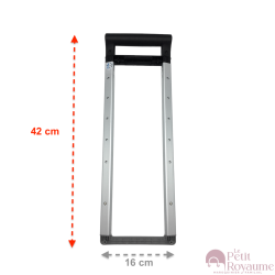 Lugagge Telescopic Handle (42 cm x 16 cm)  suitable for Samsonite luggages Néopulse/Orféo 55cm