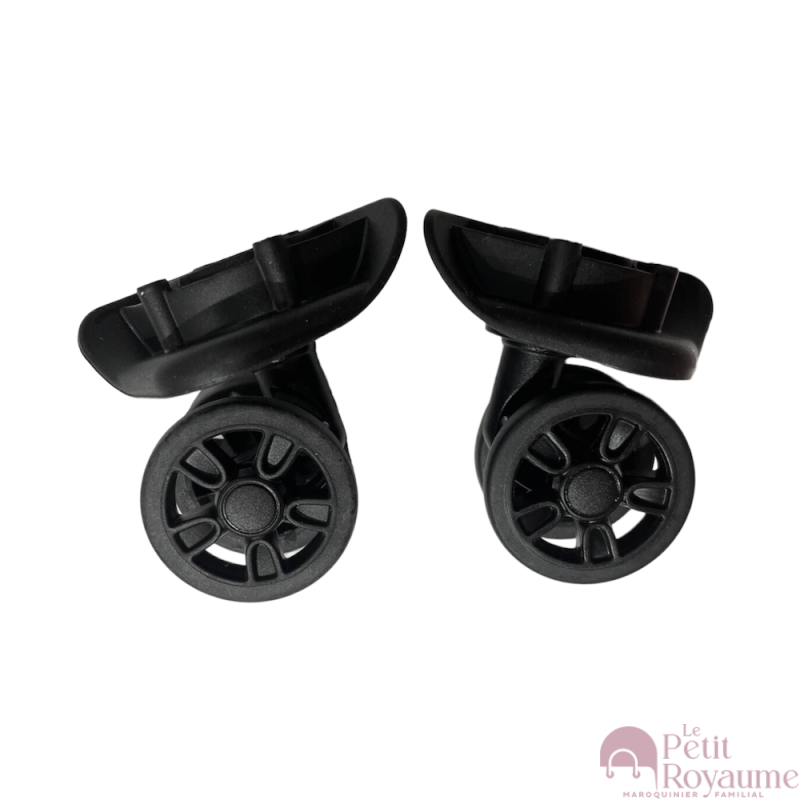 Roulettes doubles AT02-5cm pour valises rigides à 4 roues, compatibles valises American Tourister