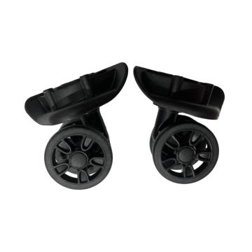 Double replacement wheels AT02-5cm for 4-wheeled hardside luggages, suitable for many brands such as Samsonite, Delsey