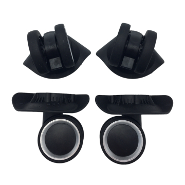 Roulettes doubles A52/ A801 pour valises rigides/coque à 4 roues, compatibles Airtex ou Worldline