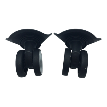 Roulettes doubles A52/ A801 pour valises rigides/coque à 4 roues, compatibles Airtex ou Worldline