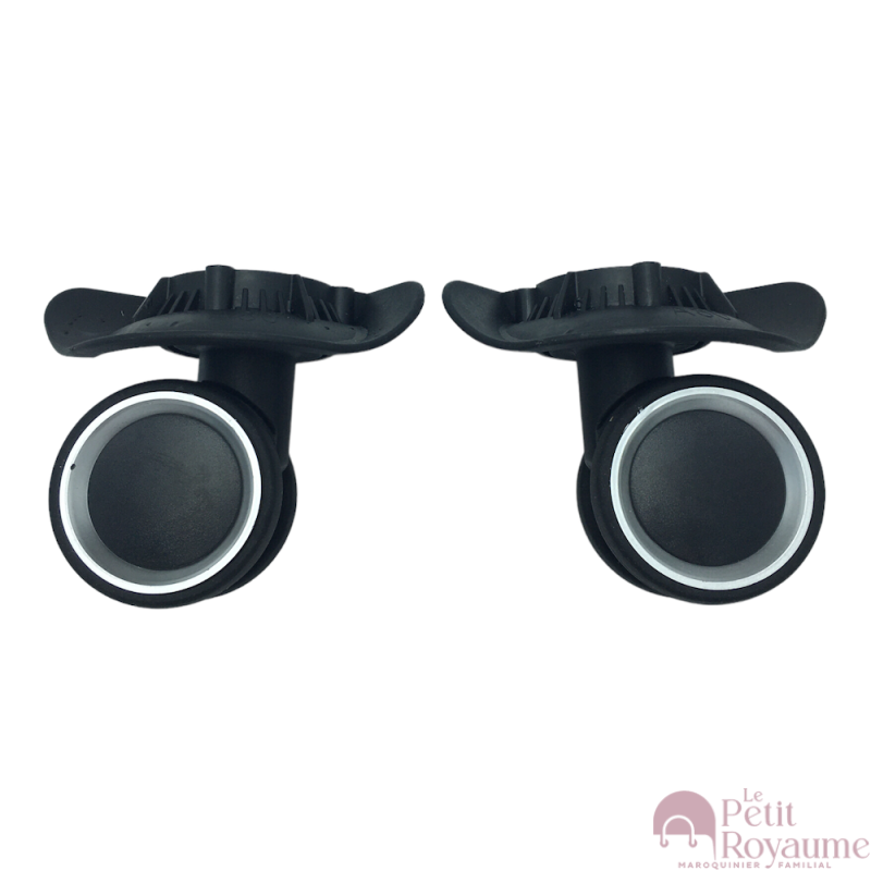Roulettes doubles A52/ A801 pour valises rigides/coque à 4 roues, compatibles Airtex ou Worldline