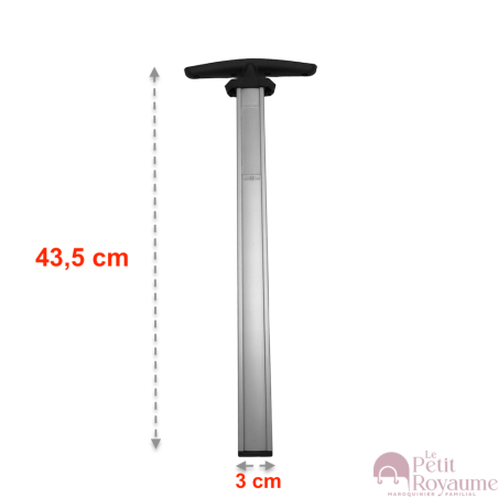 Lugagge Telescopic Handle Tige (43,5cm x 3cm) suitable for Samsonite Lite Shock 55cm