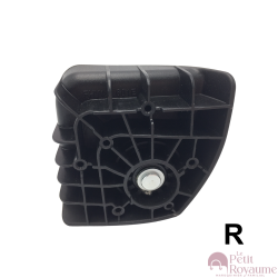 Double replacement wheels FHW601E for 4-wheeled hardside luggages, suitable for Samsonite