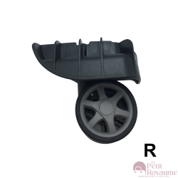 Roulettes doubles FHW601E pour valises rigides, compatibles avec Samsonite