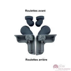Roulettes simples pour valises rigides/coque compatibles avec Samsonite AERIS