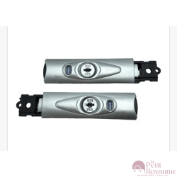 A Pair of two Recessed locks WHG B35 for hardside luggages