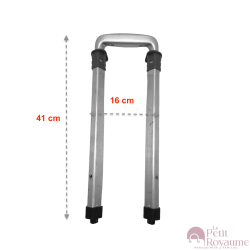 Lugagge Telescopic Handle(41cmx16cm) suitable for Samsonite Flux 55cm