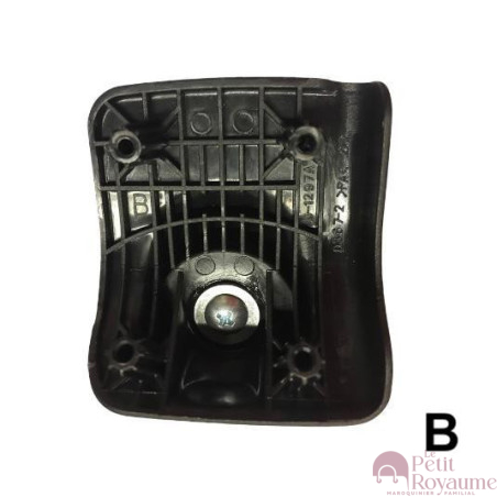 Double replacement wheels 6cm D367, JD-1297 for 4-wheeled softside luggages, suitable for many brands such as Samsonite, Delsey