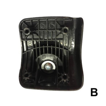 Double replacement wheels 6cm D367, JD-1297 for 4-wheeled softside luggages, suitable for many brands such as Samsonite, Delsey
