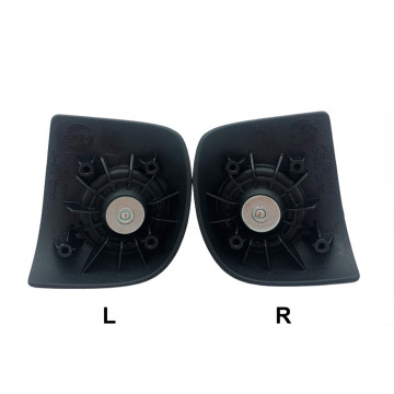 Single replacement wheels D-256 or JL-CO92 for 4-wheeled hardside luggages, suitable for Samsonite Cosmolite and Bright Light