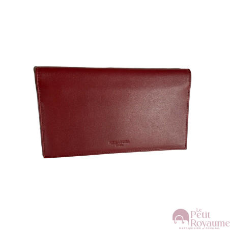 Hexagona 221003 Check holder leather wallet