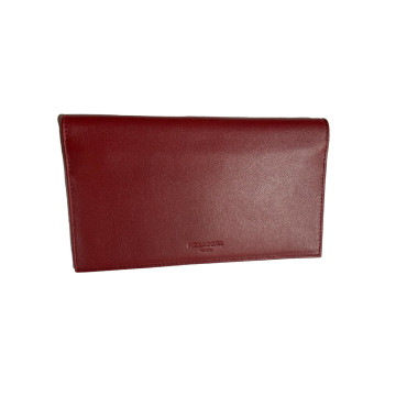 Hexagona 221003 Check holder leather wallet