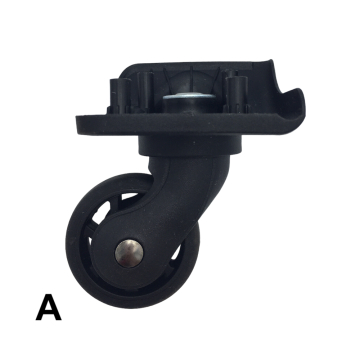 Single replacement wheels WSF0100 for 4-wheeled softside luggages, suitable for many brands such as Samsonite, Delsey